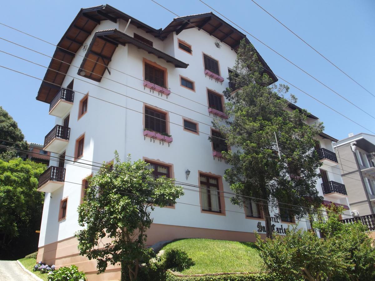 Hotel San Carlos Carlos Barbosa Buitenkant foto